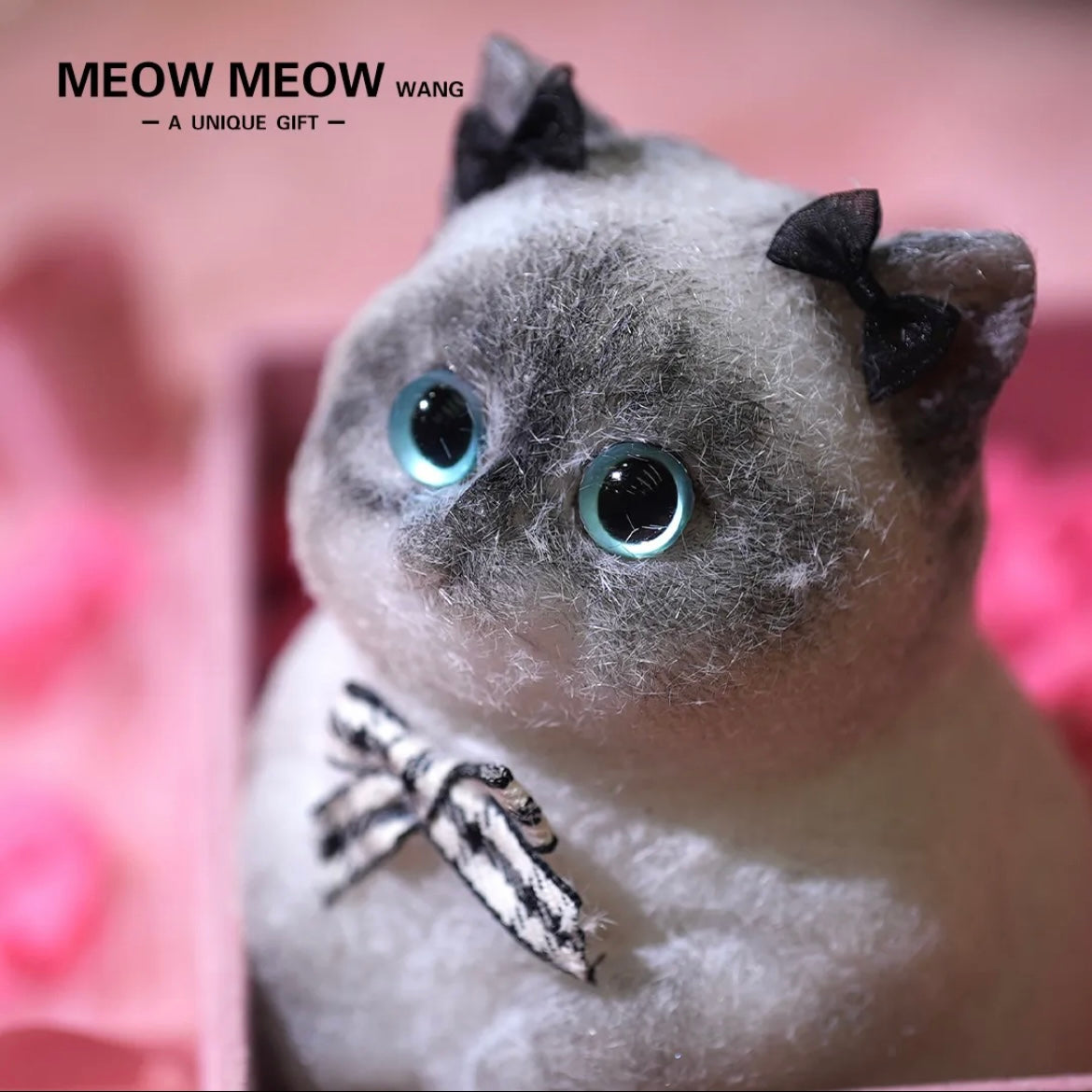 Super Cute Special Siamese Chubby Squishy Kitty