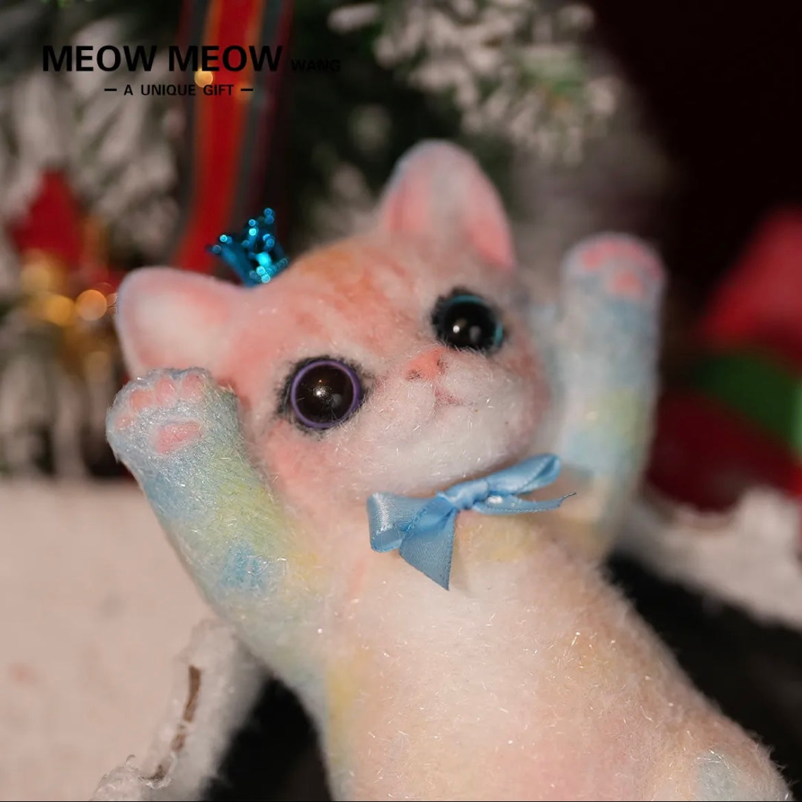 Super Cute Colorful Kitten