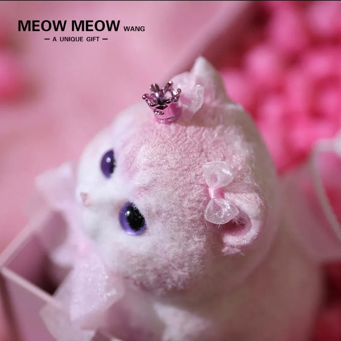 Adorable Pink Strawberry Chubby Squishy Kitty