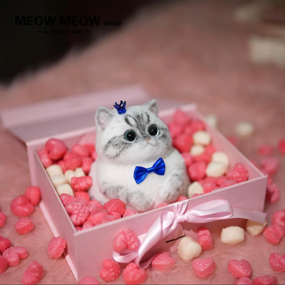 White Chubby Dumpling Squishy Kitty