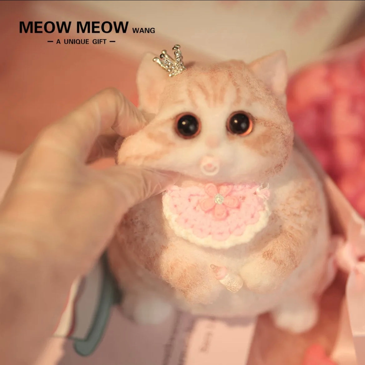 Super Cute Milk Tea Chubby Squishy Kitty