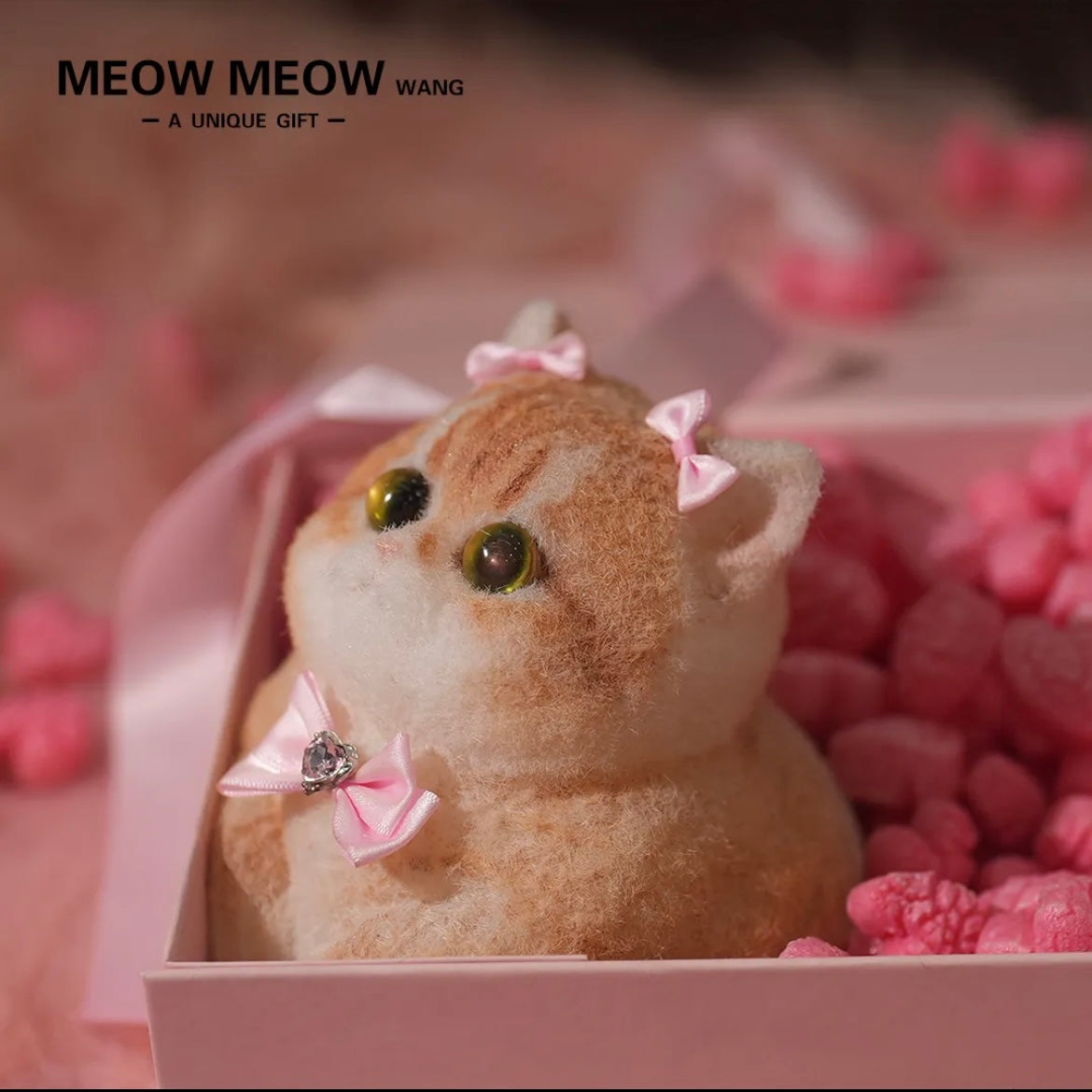 Cute Orange Tabby Chubby Squishy Kitty