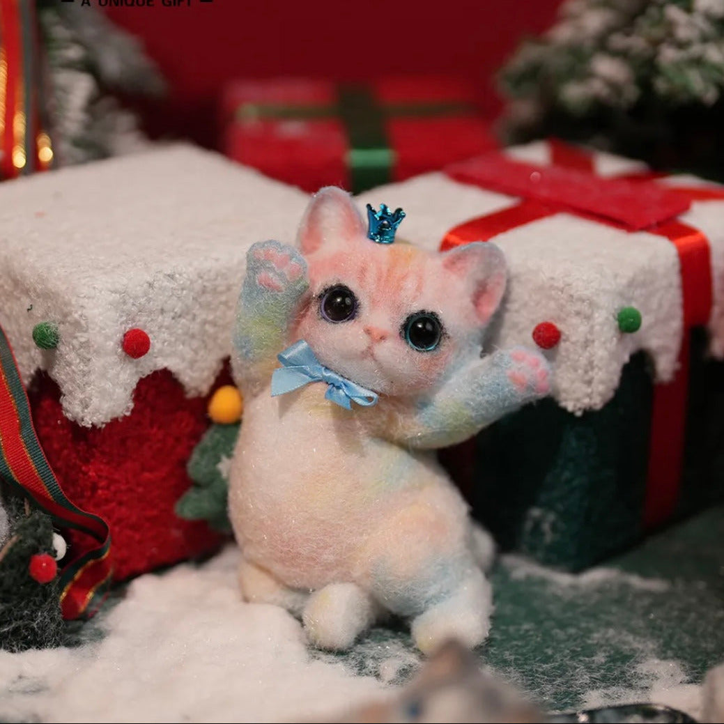 Super Cute Colorful Kitten