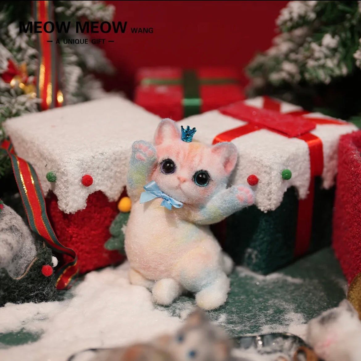 Super Cute Colorful Kitten