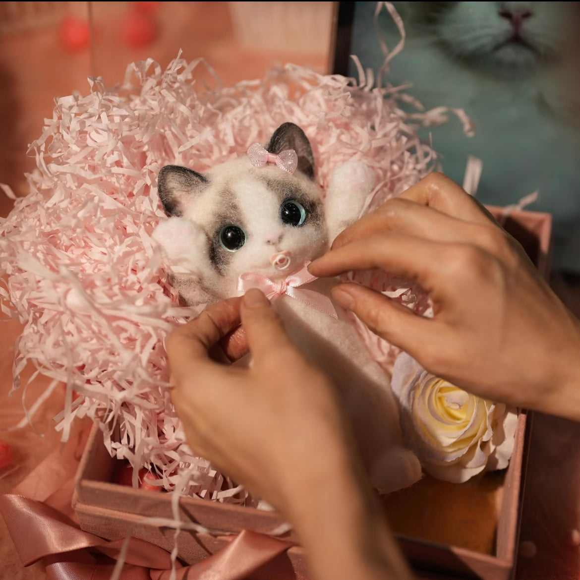 Cute Ragdoll Squishy Cat